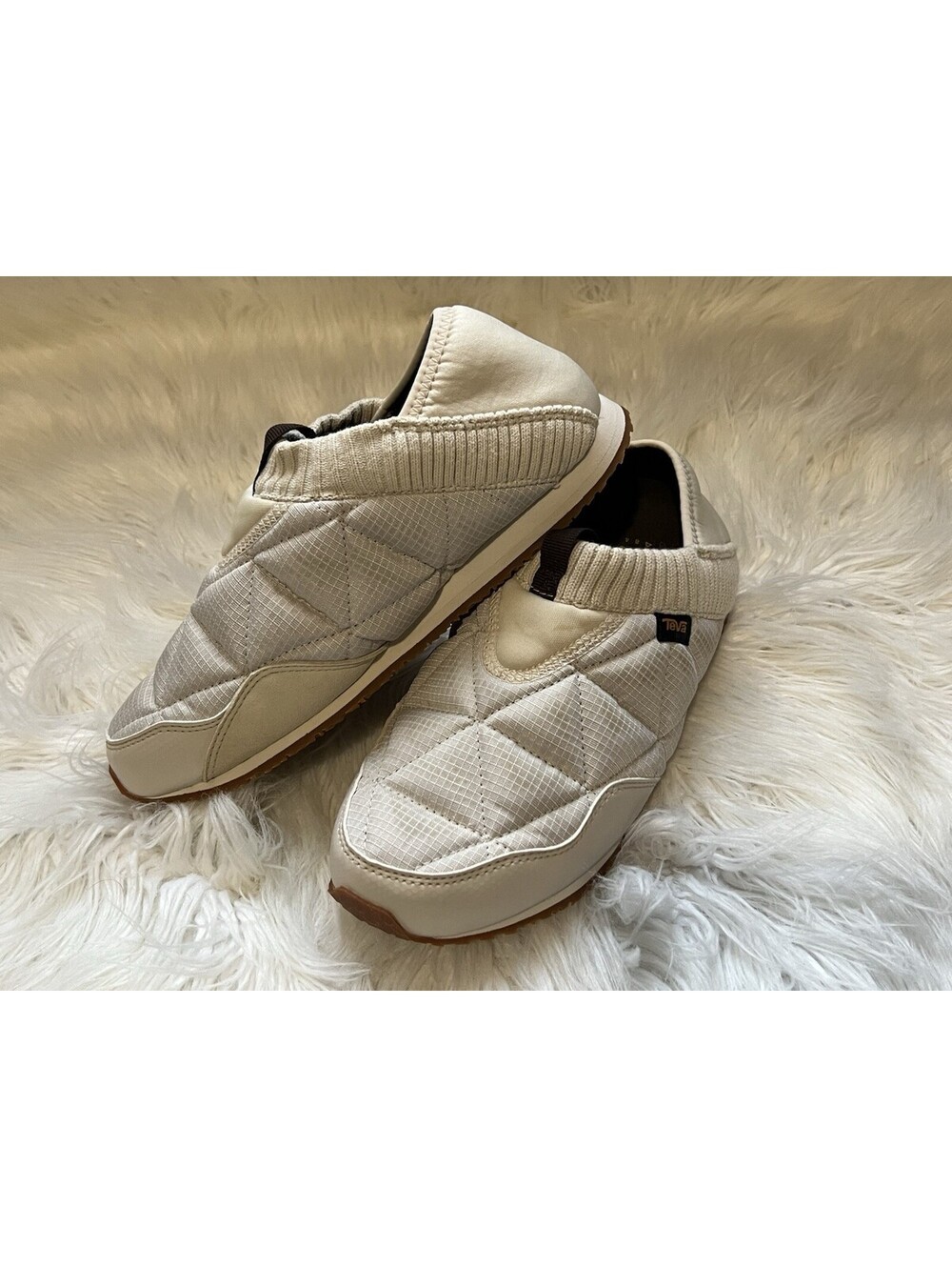 Teva Women's ReEmber Quilted Slip-On Moccasins, Size 7